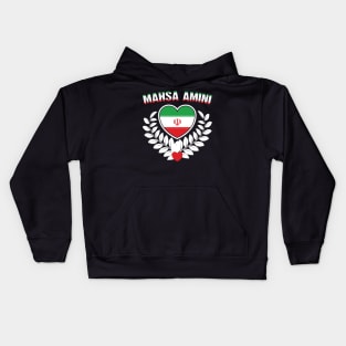 Mahsa Amini v2 Kids Hoodie